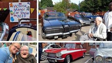 Victoria Manor residents have classic car show dream come true
